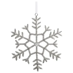 Chic Antique Schneeflocken Aufhänger mit Strasssteinen