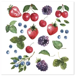 Chic Antique Servietten mit fruchtigem Motiv