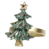 Chic Antique Serviettenring mit Weihnachtsbaum