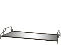 Chic Antique Spiegeltablett mit Henkel