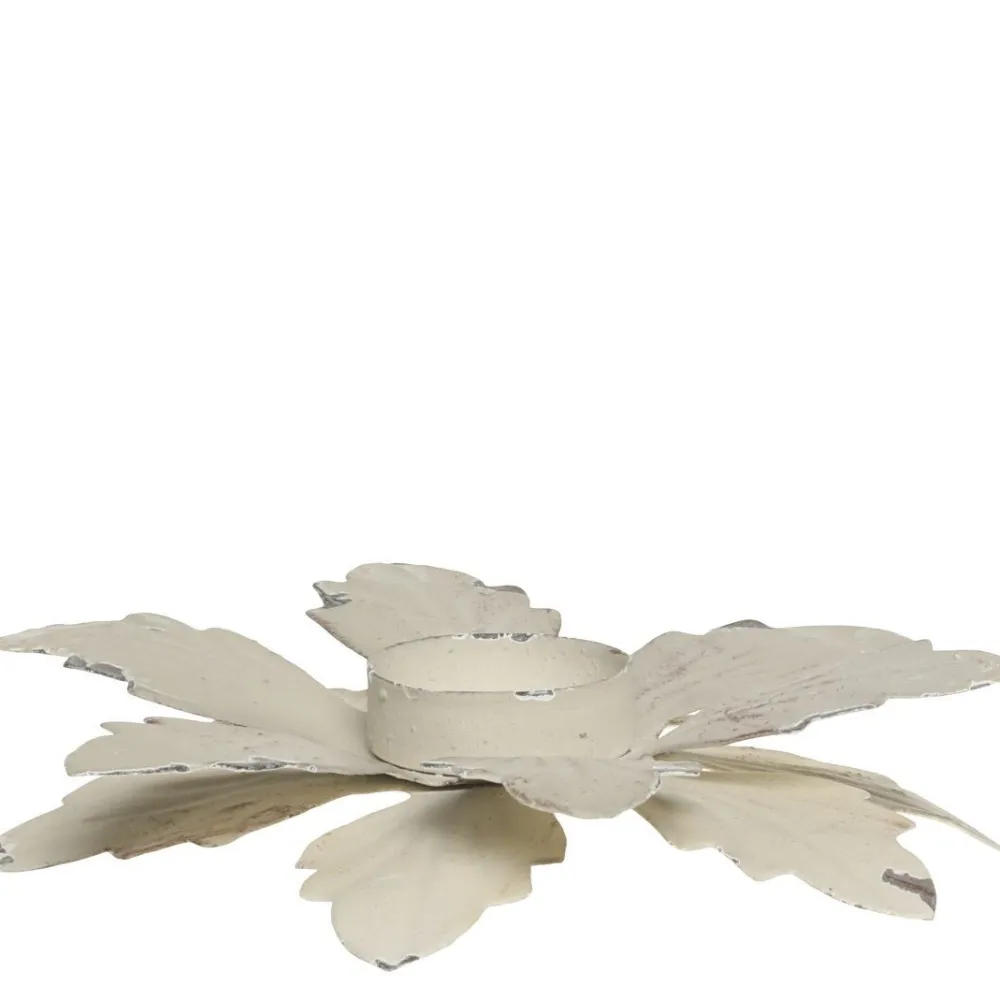 Chic Antique Teelichthalter mit Blumenmuster