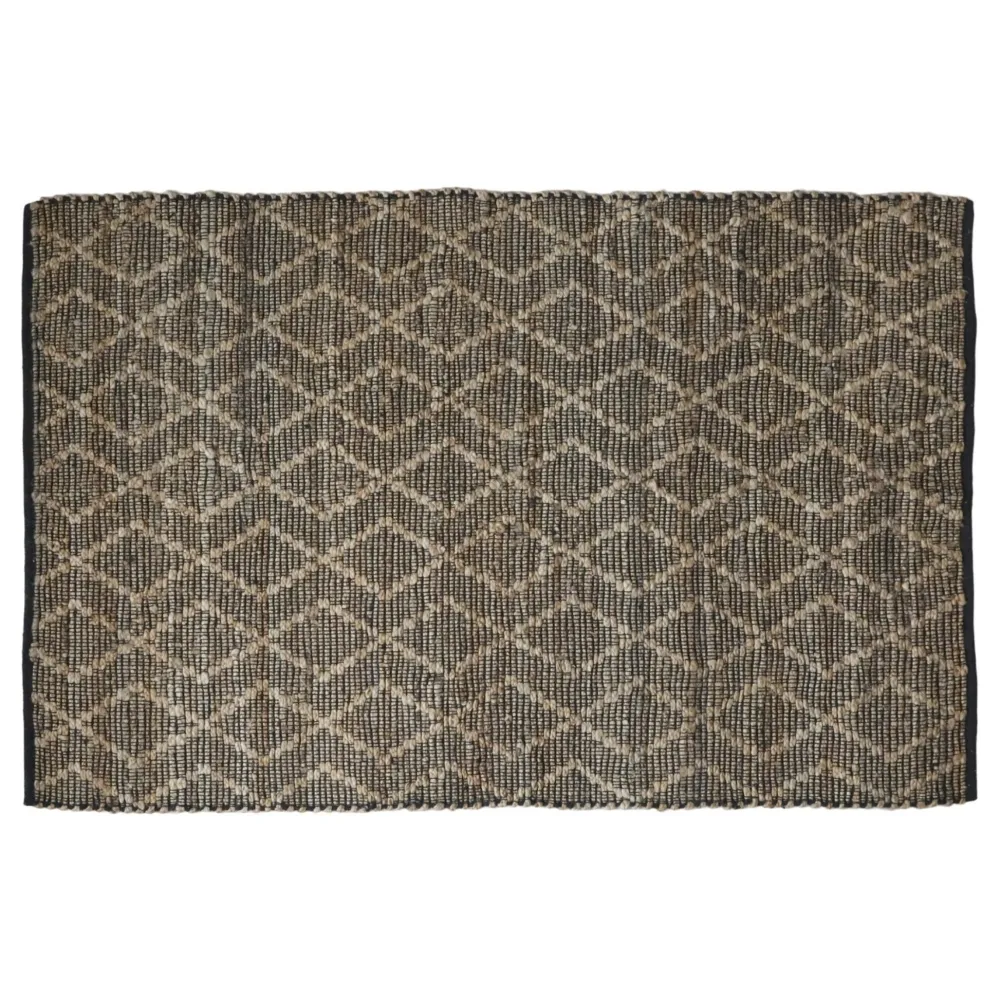 Chic Antique Teppich mit Muster aus Jute
