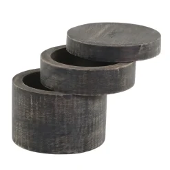 Chic Antique Tours Salz & Pfeffer Gefäß Schwarz