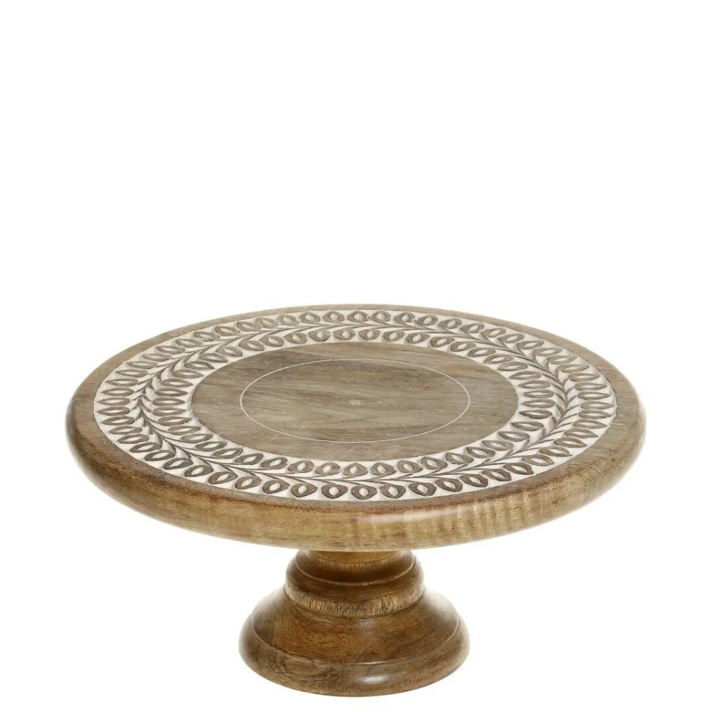 Chic Antique Tours Tablett auf Fuß