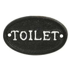 Chic Antique Türschild aus Eisen