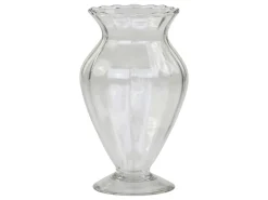 Chic Antique Vase Amphora aus Glas