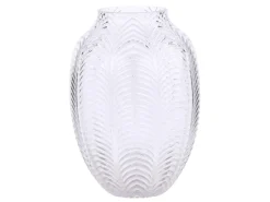 Chic Antique Vase mit Blattmuster