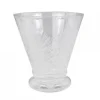 Chic Antique Vase mit feinem Schliff