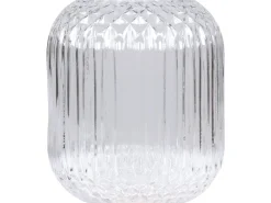 Chic Antique Vase mit kariertem Muster