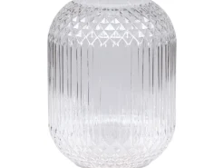 Chic Antique Vase mit kariertem Muster