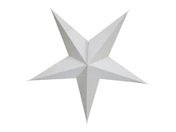 Chic Antique Vintage Papierstern 5 Zacken