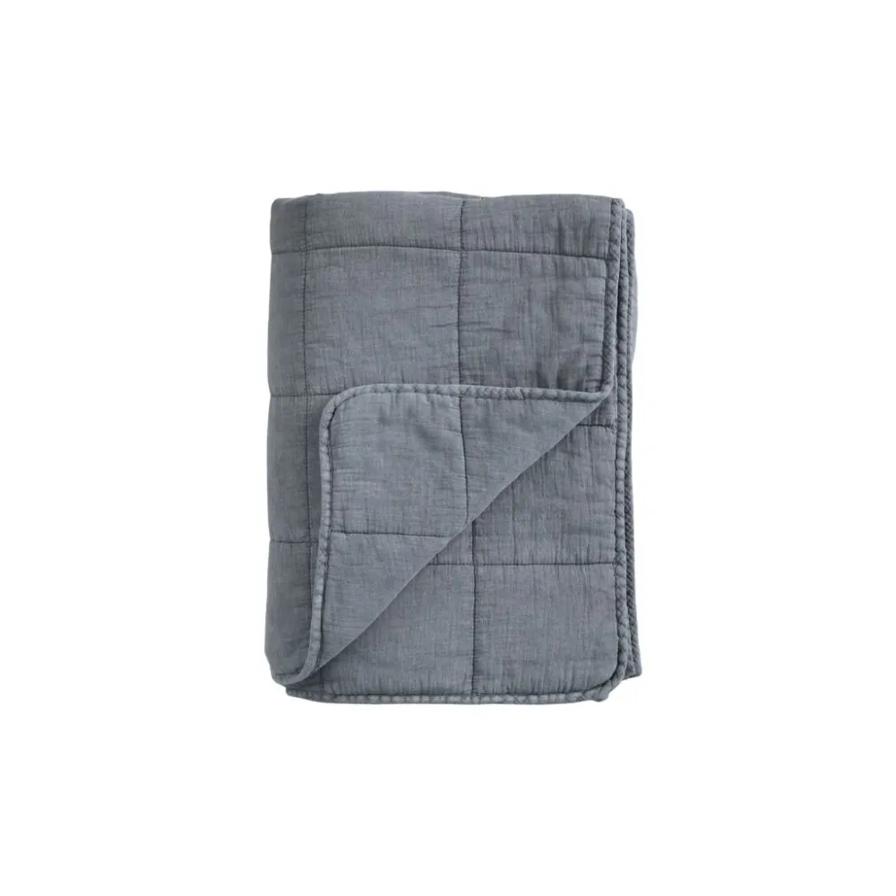 Chic Antique Vintage Quilt Steppdecke mit Stone-Washed Optik