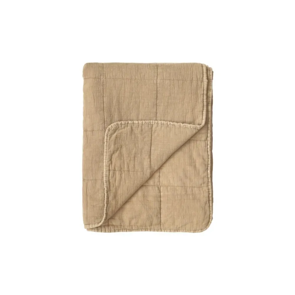 Chic Antique Vintage Quilt Steppdecke mit Stone-Washed Optik