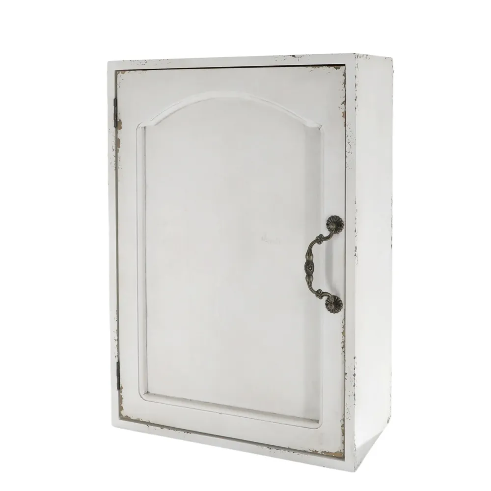 Chic Antique Vintage Schrank für Wand mit 1 Tür