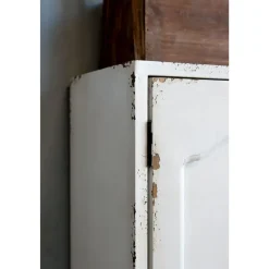 Chic Antique Vintage Schrank für Wand mit 1 Tür