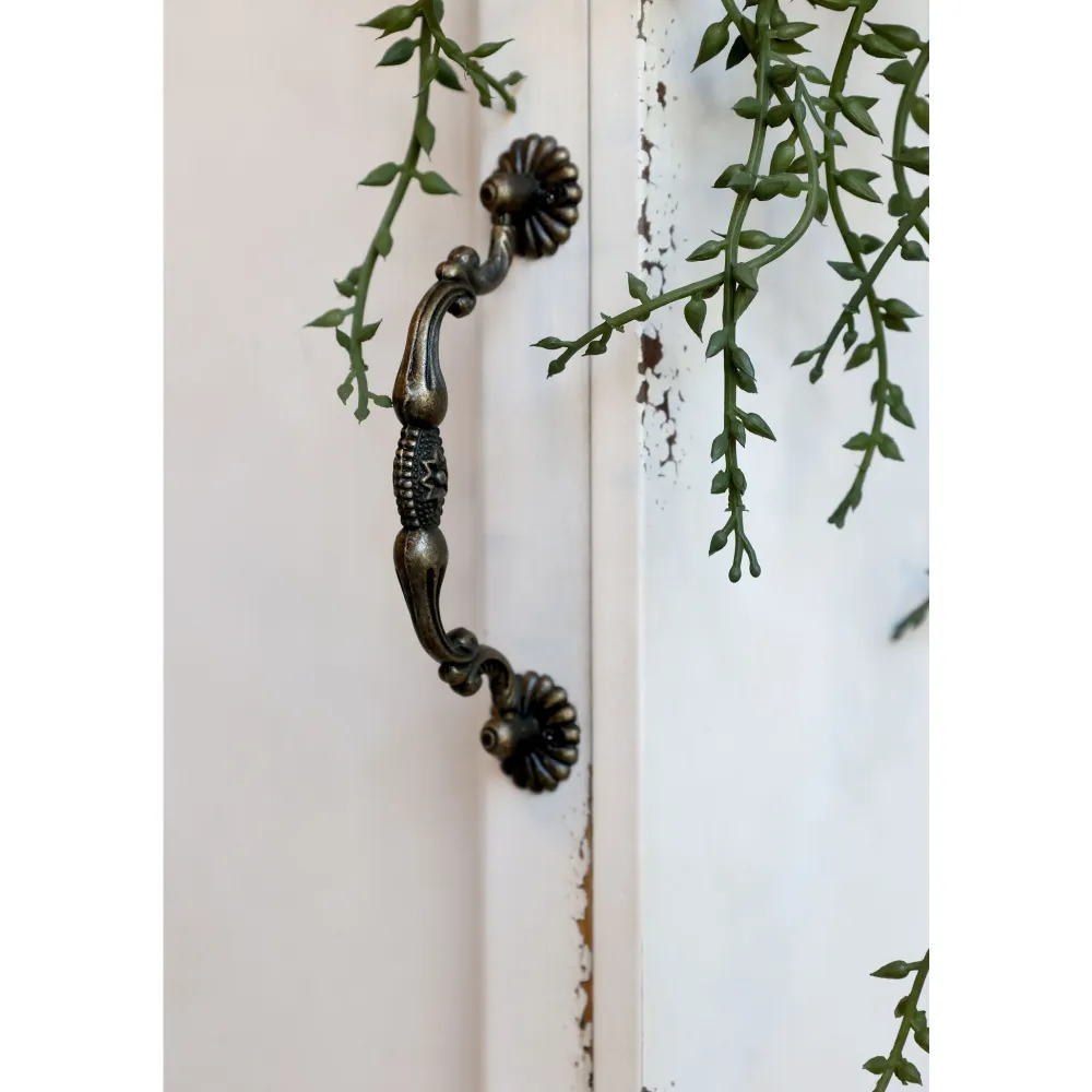 Chic Antique Vintage Schrank für Wand mit 1 Tür