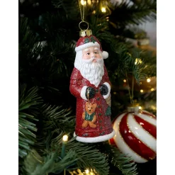 Chic Antique Vintage Weihnachtsmann Aufhänger