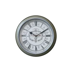 Chic Antique Wanduhr Pinot Noir