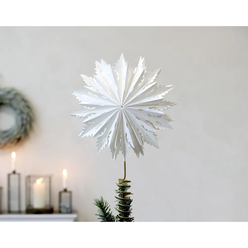 Chic Antique Weihnachtsbaum Spitze Papierstern