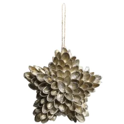 Chic Antique Weihnachtskugel Sternenform