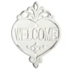 Chic Antique Welcome Schild aus Eisen