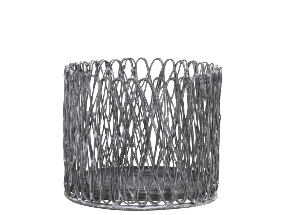 Chic Antique Windlicht Fil de Fer aus Eisen