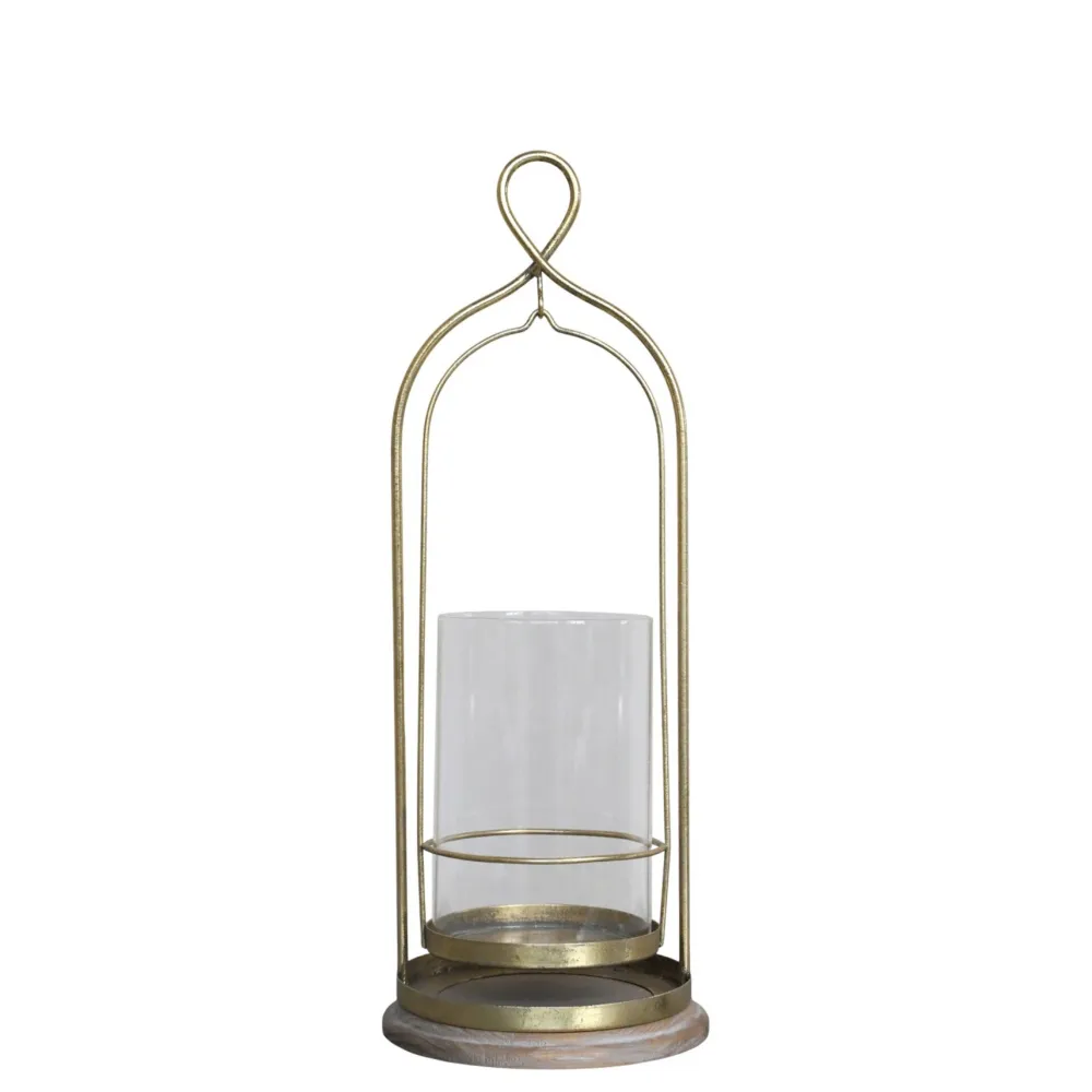 Chic Antique Windlicht mit Glas