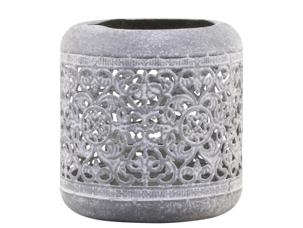 Chic Antique Windlicht mit Dekomuster