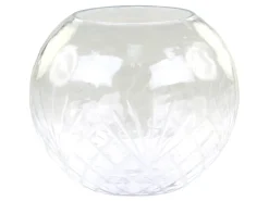 Chic Antique Windlicht mit Schliff Muster