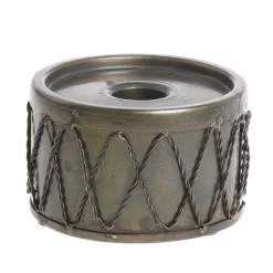 Chic Antique Winterlicher Kerzenständer aus Eisen