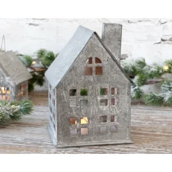 Chic Antique Winterliches Lichthaus aus Eisen