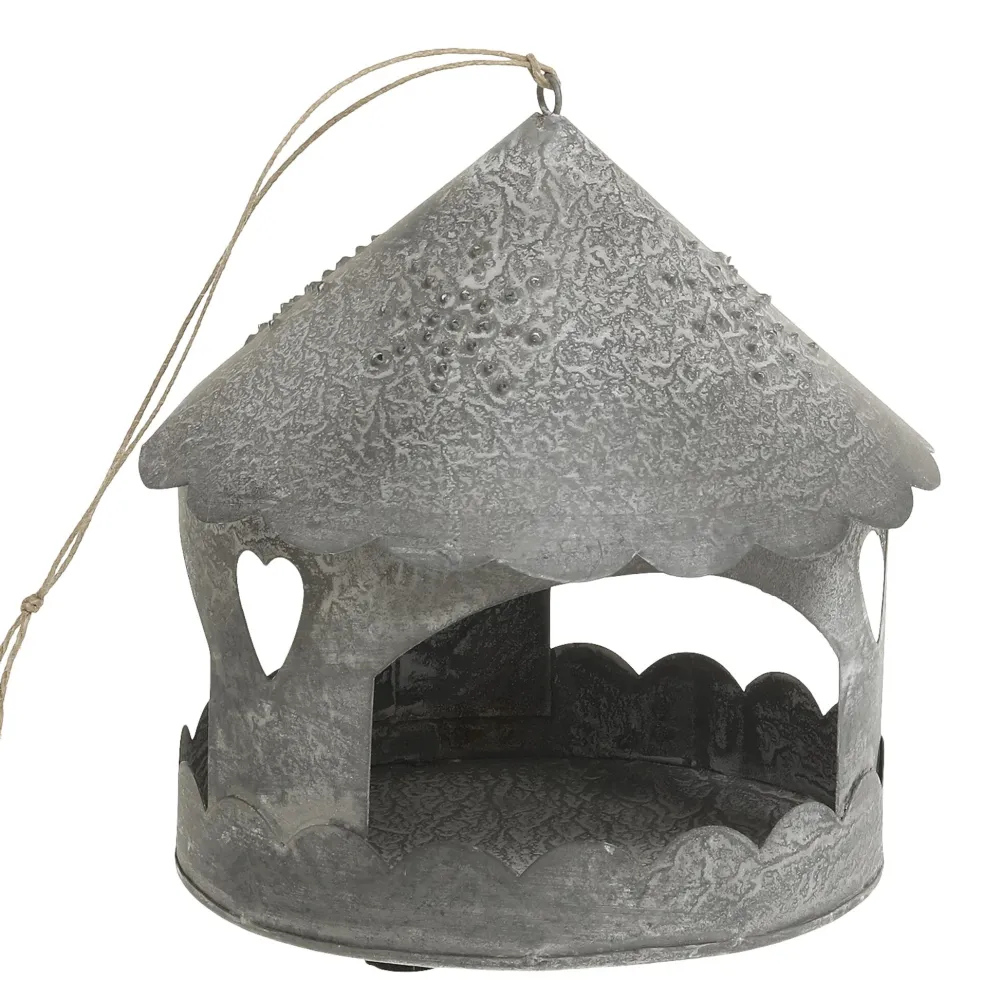 Chic Antique Winterliches Lichthaus zum Aufhängen Rund