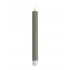 Deluxe Homeart LED 2er Set Stabkerze Real Flame