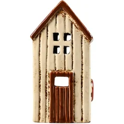 Det Gamle Apotek Lichthaus Keramikhaus Strandhütte beige