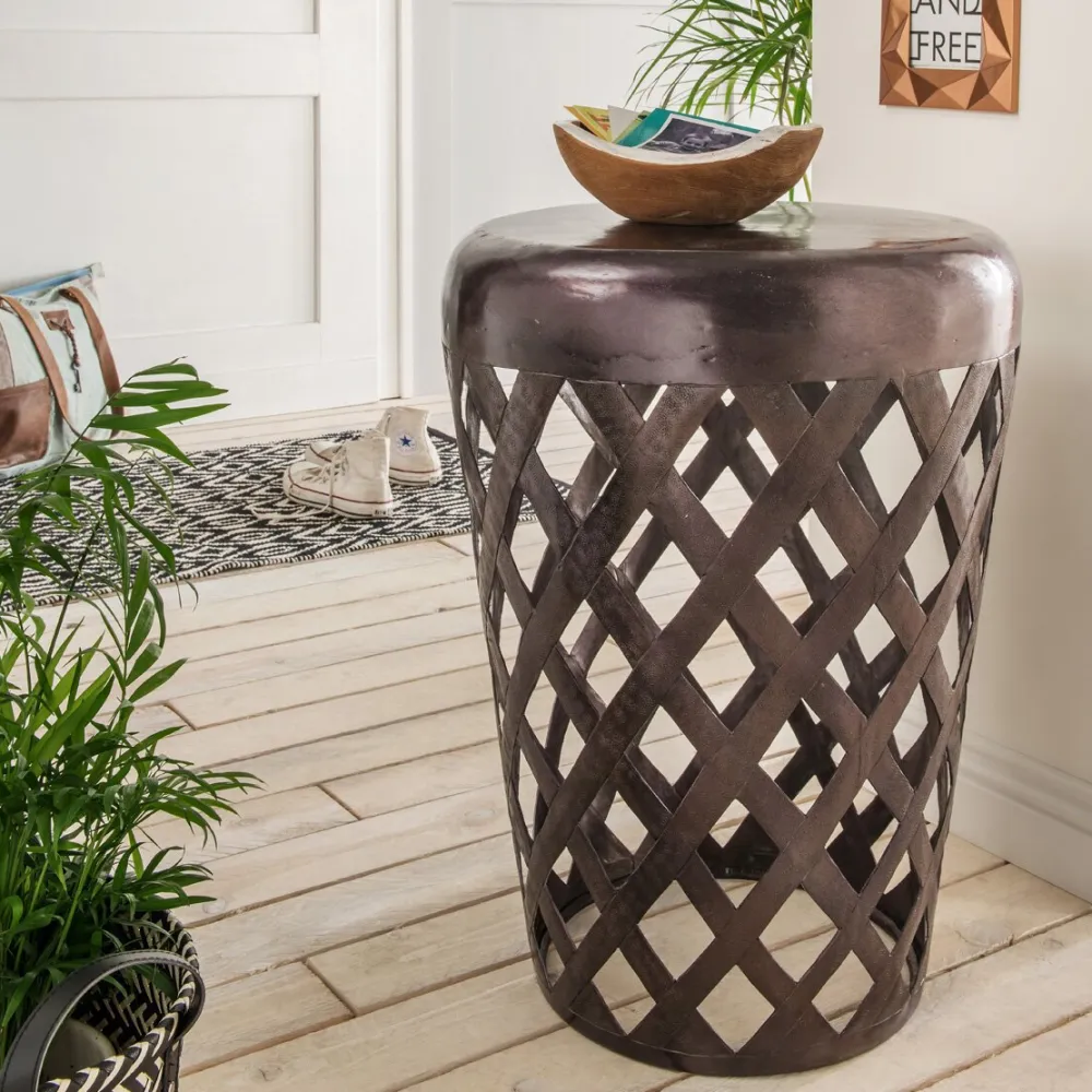 Faktorei Beistelltisch Kryle aus Aluminium