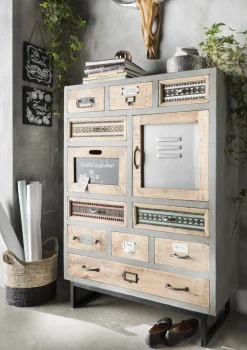 Faktorei Unikat-Hochkommode Vintage