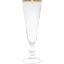GreenGate Champagner Glas Cutting mit Gold