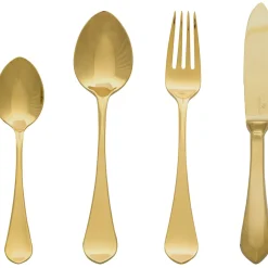 GreenGate Dinner Besteck Set Curved 4-teilig