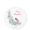 GreenGate Porzellan Untersetzer rund Leonora Merry Christmas