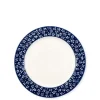 GreenGate Speiseteller Dahla blue