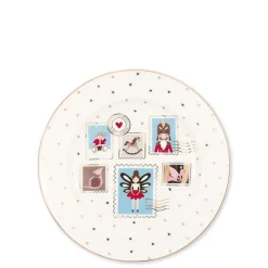 GreenGate Teller Xmas Letter white