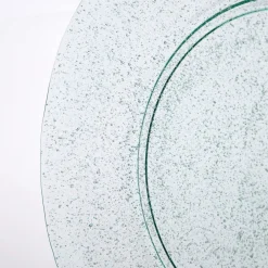 House Doctor Großer Teller aus Glas Rain 2er