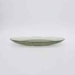 House Doctor Großer Teller aus Glas Rain 2er