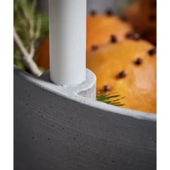 House Doctor Kerzenständer Marb, Schüsselform