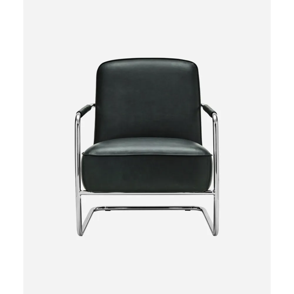 House Doctor Lounge-Sessel Comma, Kunstleder