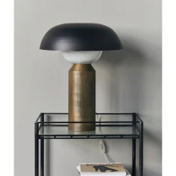 House Doctor Tischleuchte, HDBig fellow, Antikes Messing-Finish