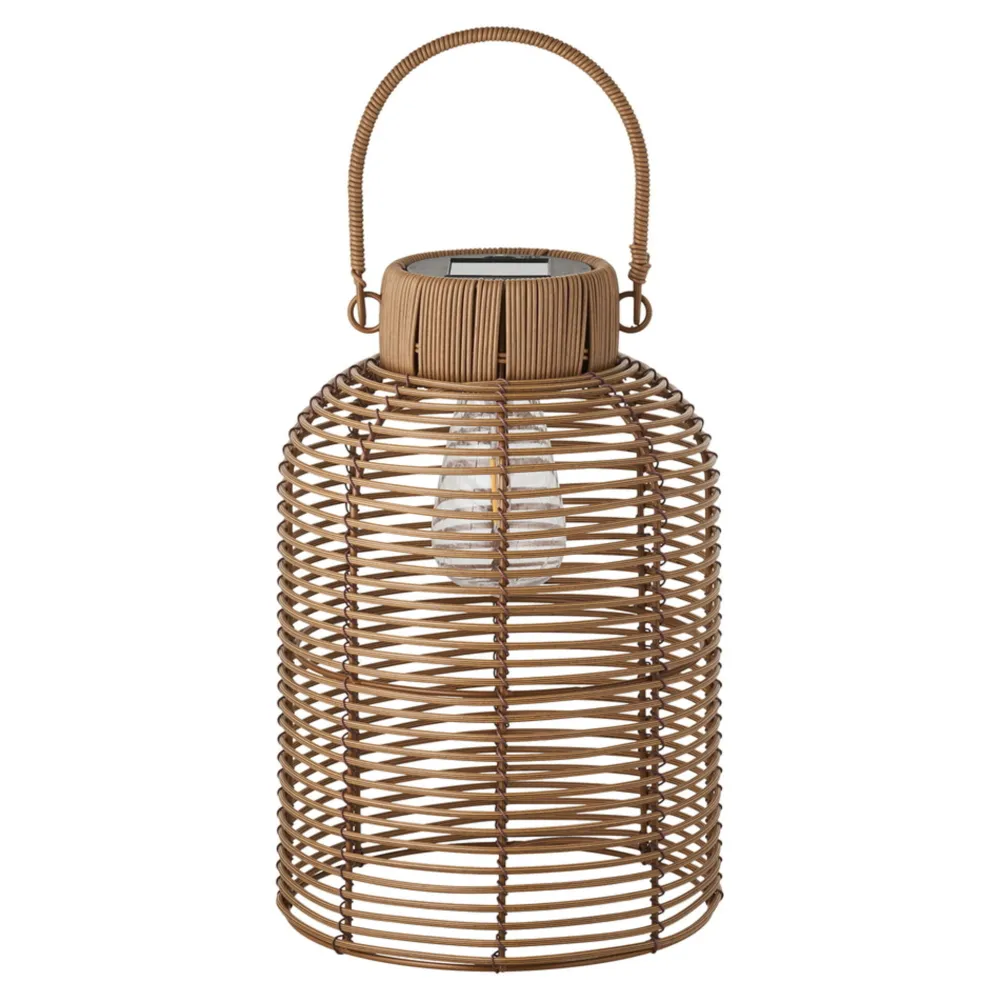 House Nordic Brentford Garten Lampe mit Solar, Polyrattan