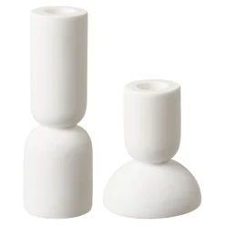 House Nordic Kerzenhalter im 2er Set Limestone