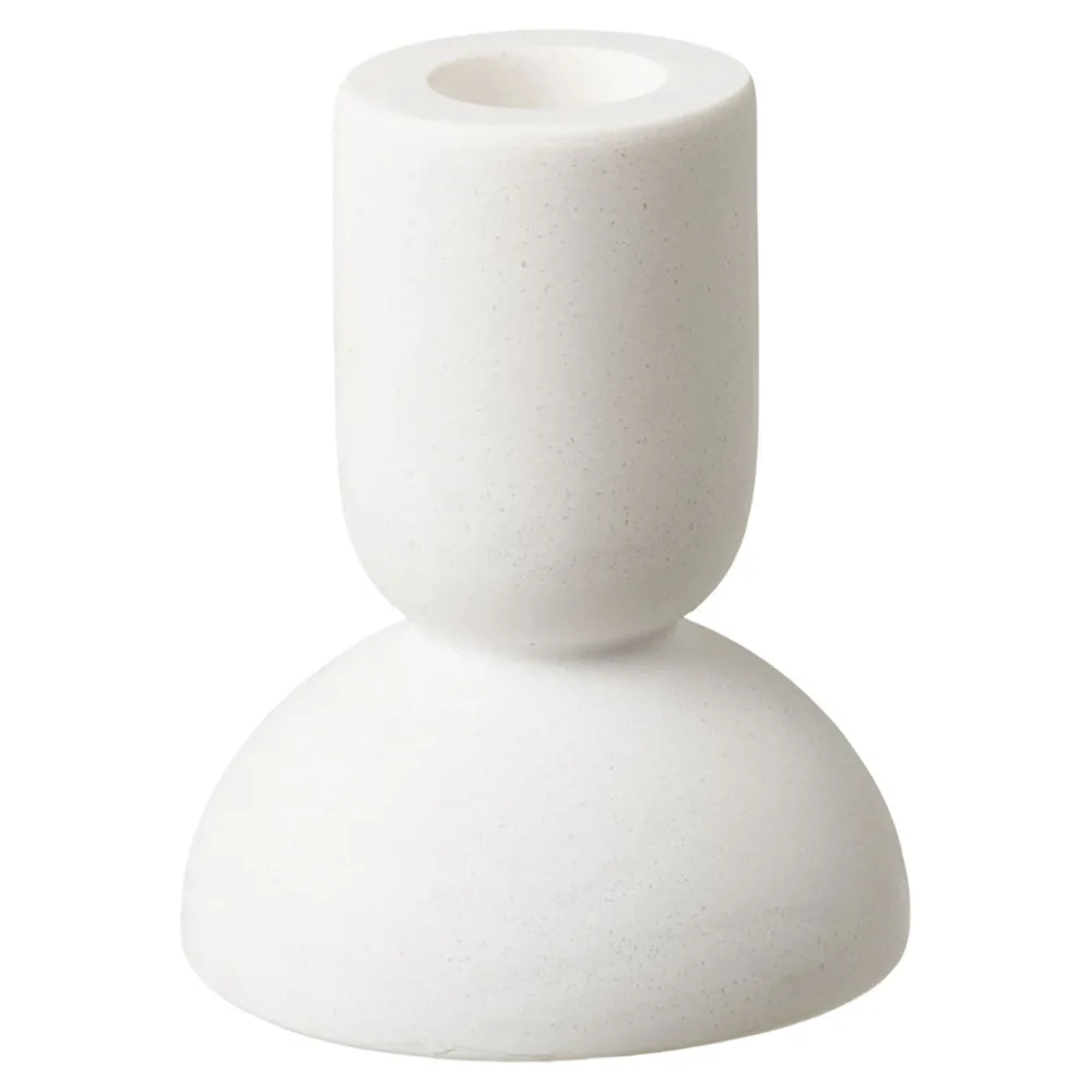 House Nordic Kerzenhalter im 2er Set Limestone