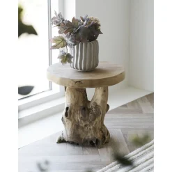 House Nordic Palena Beistelltisch Wurzelholz